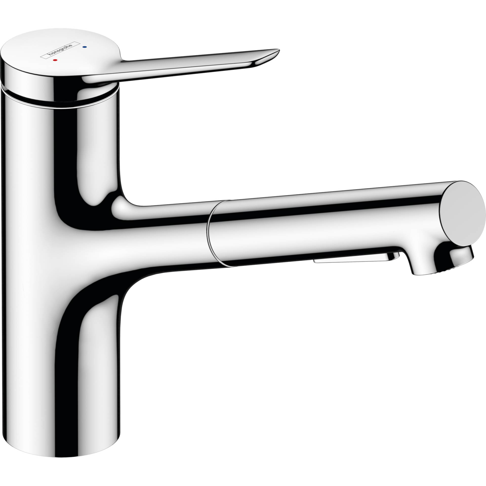 Hansgrohe Einhebel-Küchenmischer 'Zesis M33 Eco 150' verchromt, mit Ausziehbrause von Hansgrohe