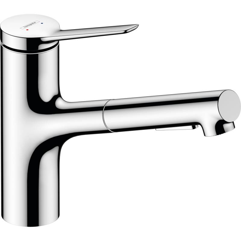 Hansgrohe Einhebel-Küchenmischer 'Zesis M33 Eco 150' verchromt, mit Ausziehbrause von Hansgrohe