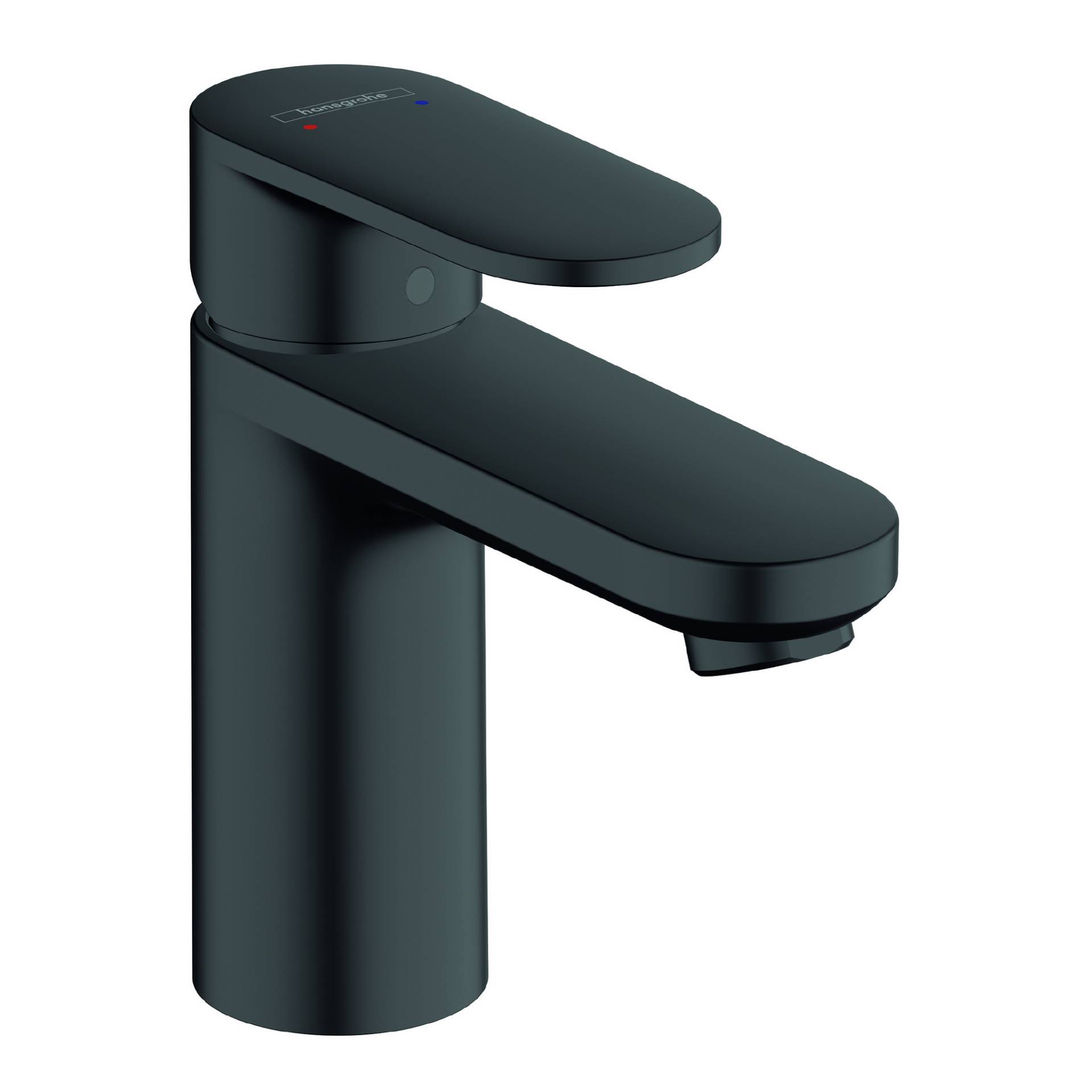 Hansgrohe Einhebel-Waschtischarmatur 'Vernis Blend 100' mattschwarz von Hansgrohe