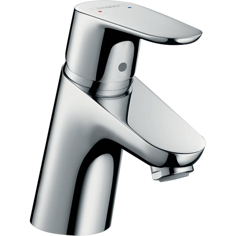 Hansgrohe Einhebel-Waschtischmischer 'Focus' mit Zugstangen-Ablaufgarnitur chromfarben von Hansgrohe