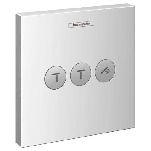 hansgrohe ShowerSelect Unterputz-Ventil, für 3 Funktionen, Chrom von Hansgrohe