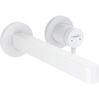 Hansgrohe - Finoris - Waschtisch Einhebelmischer-Unterputz, 2-Loch Installation, EcoSmart, weiß matt 76050700 Hansgrohe - Finoris - Waschtisch Einhebelmischer-Unterputz, 2-Loch Installation, EcoSmart, weiß matt 76050700 von Hansgrohe