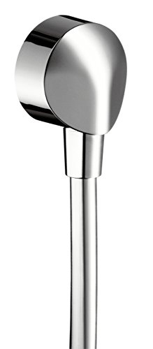 hansgrohe Fixfit E Schlauchanschluss, ohne Rückflussverhinderer, Anschlusswinkel aus Metall, Chrom von hansgrohe