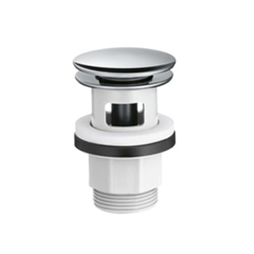 hansgrohe Push-Open Ablaufgarnitur, für Waschbecken und Bidets mit Überlauf, Chrom hansgrohe Push-Open Ablaufgarnitur, für Waschbecken und Bidets mit Überlauf, Chrom von hansgrohe