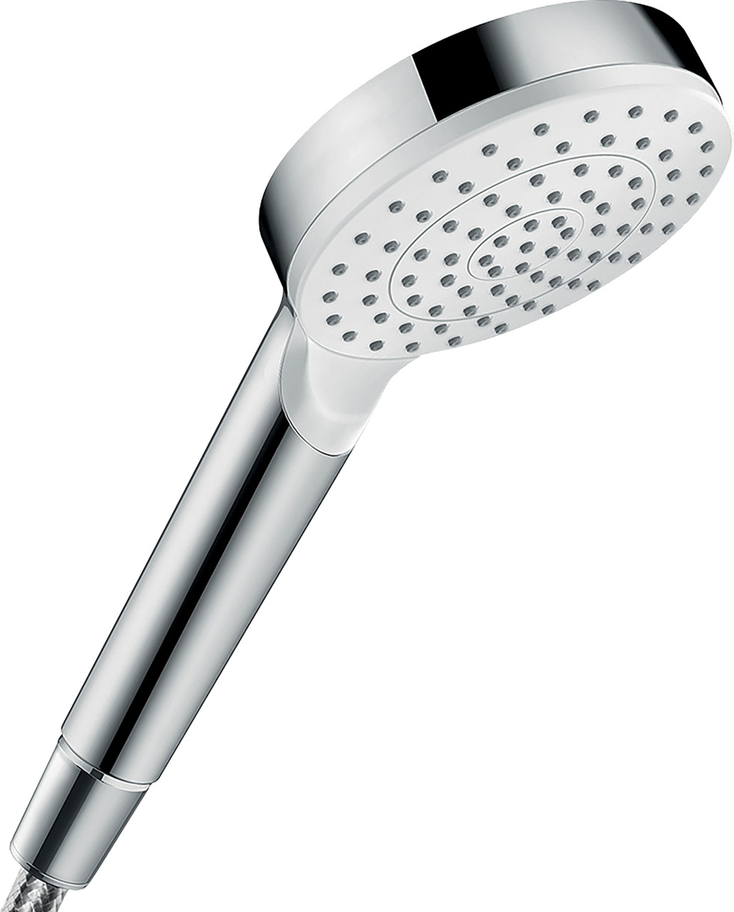 Hansgrohe Handbrause 1 Strahlart Crometta EcoSmart chrom-weiß von Hansgrohe