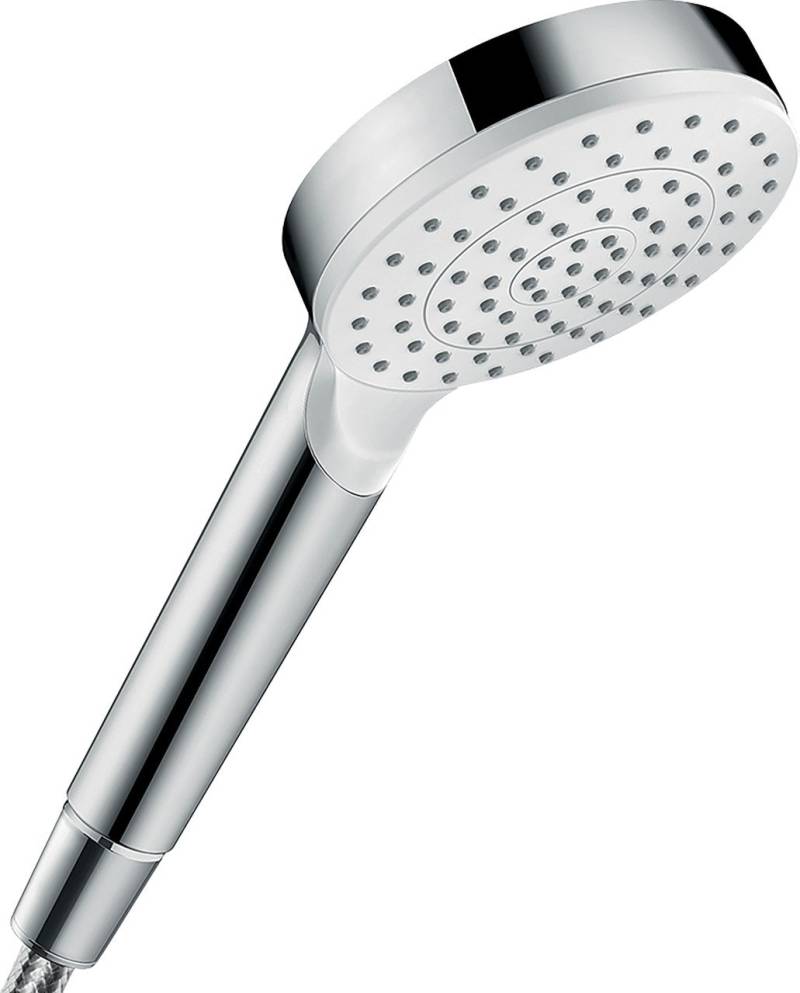 Hansgrohe Handbrause 1 Strahlart Crometta EcoSmart chrom-weiß von Hansgrohe
