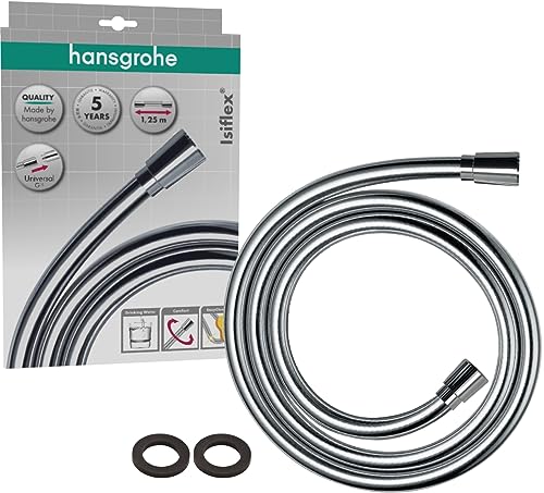 hansgrohe Isiflex Duschschlauch, 1,25 m, Chrom hansgrohe Isiflex Duschschlauch, 1,25 m, Chrom von Hansgrohe