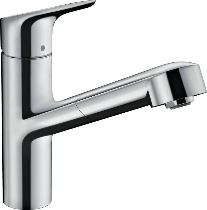 Hansgrohe Küchenarmatur Focus M43 150 mit herausziehbarer Handbrause von Hansgrohe