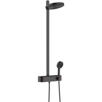 Hansgrohe Pulsify S - Duschset 260 mit Thermostat ShowerTablet Select 400, 2 Strahlen, Schwarz matt 24240670 von Hansgrohe