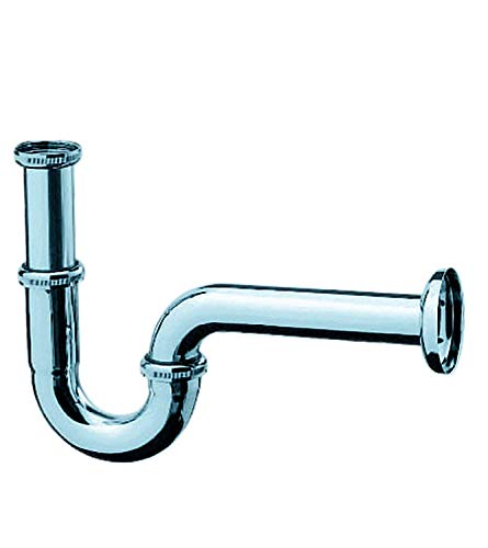 hansgrohe Siphon (Röhrensiphon für Waschbecken) chrom von hansgrohe