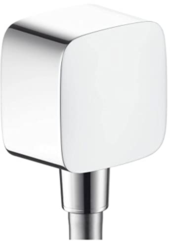 hansgrohe Fixfit Schlauchanschluss mit Rückflussverhinderer, Chrom, Klein, 1.00 von hansgrohe