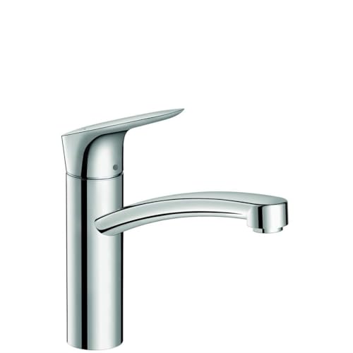 hansgrohe Logis M31 - Küchenarmatur, 1 Stahlart, Wasserhahn Küche mit Auslaufhöhe 160 mm, Mischbatterie Küche schwenkbar, Chrom von hansgrohe