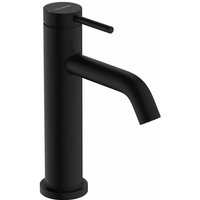 Tecturis s - Waschtischarmatur mit Ablaufgarnitur, CoolStart, EcoSmart, schwarz matt 73314670 - Hansgrohe von Hansgrohe