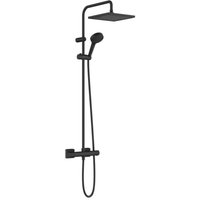 Vernis Shape - Brausegarnitur Showerpipe 240 mit Thermostat, 2 Strahlarten, EcoSmart, schwarz matt 26429670 - Hansgrohe Vernis Shape - Brausegarnitur Showerpipe 240 mit Thermostat, 2 Strahlarten, EcoSmart, schwarz matt 26429670 - Hansgrohe von Hansgrohe