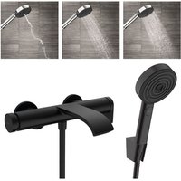 Vivenis Pulsify Set Wannenbatterie, Wasserfallauslauf + Handbrause mit 3 Strahlarten inkl. Halter und Schlauch - Hansgrohe Vivenis Pulsify Set Wannenbatterie, Wasserfallauslauf + Handbrause mit 3 Strahlarten inkl. Halter und Schlauch - Hansgrohe von Hansgrohe