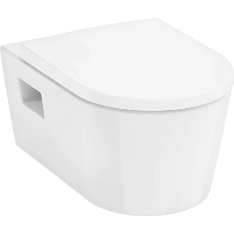 Hansgrohe Wand-WC-Set EluPura Original S Spülrandlos mit SoftClose Hansgrohe Wand-WC-Set EluPura Original S Spülrandlos mit SoftClose von Hansgrohe