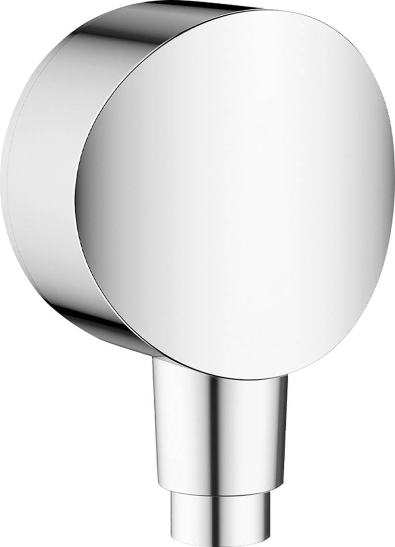 Hansgrohe Wandanschluss mit Rückflussverhinderer FixFit S chrom von Hansgrohe