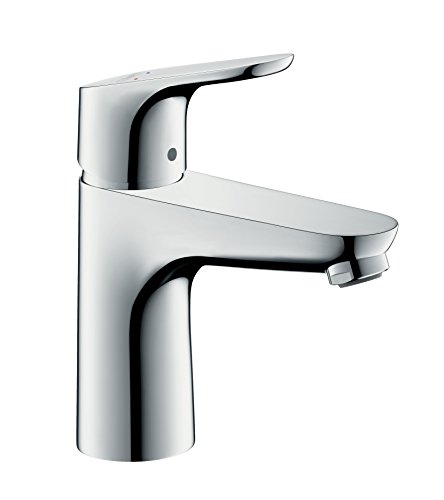 hansgrohe Wasserhahn Focus für geringen Durchfluss (Armatur mit Auslauf Höhe 100mm ohne Ablaufgarnitur) Chrom von hansgrohe