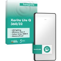 Hansgrohe - Xarita Lite q Spiegel, horizontale LED-Belechtung, Hansgrohe - Xarita Lite q Spiegel, horizontale LED-Belechtung, von Hansgrohe