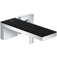 Axor MyEdition Einhebel-Waschtischmischer Unterputz für Wandmontage, Auslauf 221 mm, Farbe: chrom / Schwarzglas - 47060600 - Hansgrohe von AXOR