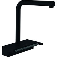 M81 - Spültischarmatur Aquno Select 250 mit ausziehbarer Brause und flachem Brausestrahl, sBox, schwarz matt 73830670 - Hansgrohe von Hansgrohe