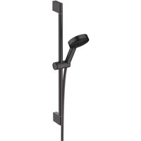 Hansgrohe - Pulsify Select - Brausegarnitur, 3 Strahlarten, Stange 67 cm und Schlauch, schwarz matt 24160670 Hansgrohe - Pulsify Select - Brausegarnitur, 3 Strahlarten, Stange 67 cm und Schlauch, schwarz matt 24160670 von Hansgrohe