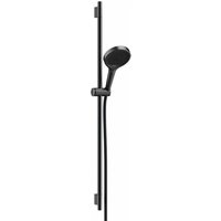 Rainfinity - Brausegarnitur: Handbrause, Stange und Schlauch, 3 Strahlarten, EcoSmart, Chrom schwarz gebürstet 28744340 - Hansgrohe Rainfinity - Brausegarnitur: Handbrause, Stange und Schlauch, 3 Strahlarten, EcoSmart, Chrom schwarz gebürstet 28744340 - Hansgrohe von Hansgrohe