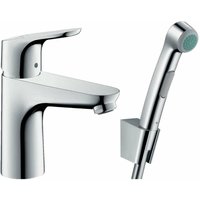 Focus E2 - Waschtischarmatur 100, mit Handbrause Bidette, Chrom 31927000 - Hansgrohe von Hansgrohe