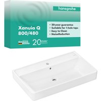 Xanuia q Waschtisch, mit Hahnloch, mit Überlauf, - Hansgrohe Xanuia q Waschtisch, mit Hahnloch, mit Überlauf, - Hansgrohe von Hansgrohe