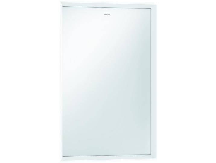 hansgrohe, Spiegelschrank, Xarita E Spiegel, LED-Beleuchtung mit Infrarot-Sensor, 500x50x700mm, Mattweiss, Spiegelhei von Hansgrohe