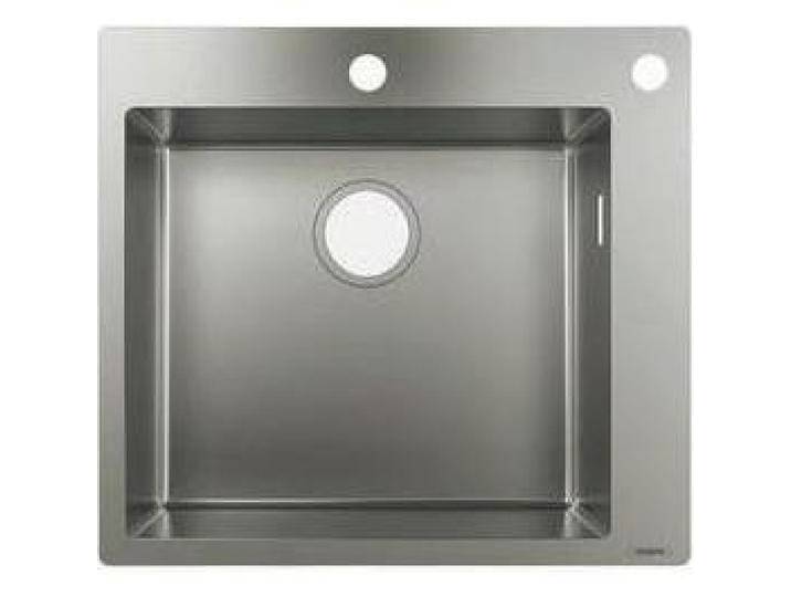 hansgrohe, Spülbecken, HG Einbauspüle 450 S712-F450 edelstahl (Einbauspüle, 50 cm, 55 cm) von Hansgrohe