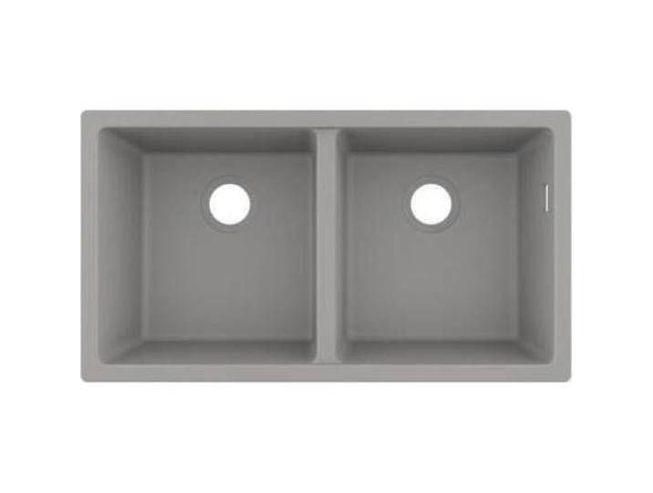 hansgrohe, Spülbecken, HG Unterbauspüle 370/370 S510-U770 betongrau (Unterbauspüle, 45 cm, 82 cm) von Hansgrohe