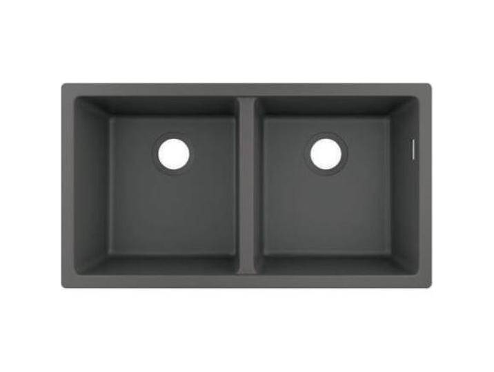 hansgrohe, Spülbecken, HG Unterbauspüle 370/370 S510-U770 steingrau (Unterbauspüle, 45 cm, 82 cm) von Hansgrohe