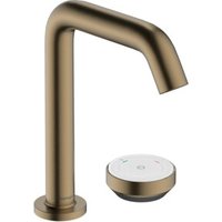hansgrohe 2-Loch-Waschtischarmatur Tecturis S m Abl.garn, CoolStart, brushed bronze von Hansgrohe