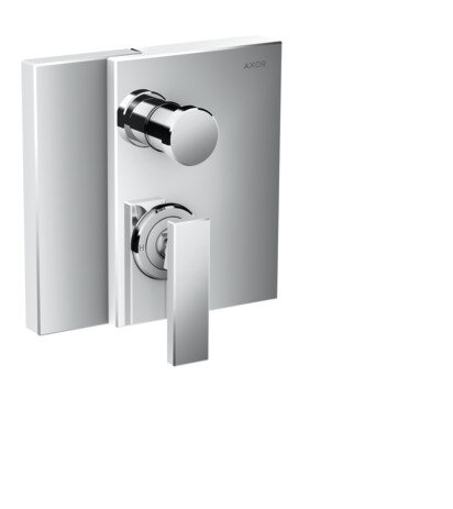 hansgrohe AXOR Edge Einhebel-Wannenmischer Unterputz, Farbe: Stainless Steel Optic von Hansgrohe