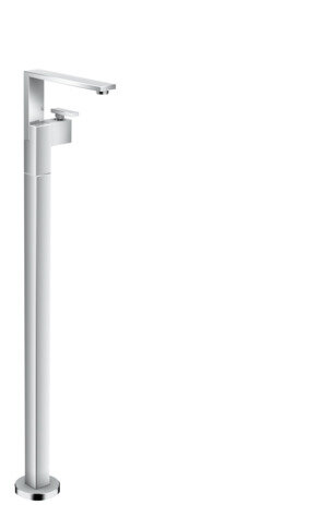 hansgrohe AXOR Edge Einhebel-Waschtischmischer bodenstehend mit Push-Open Ablaufgarnitur, Farbe: Sonderoberfläche von Hansgrohe