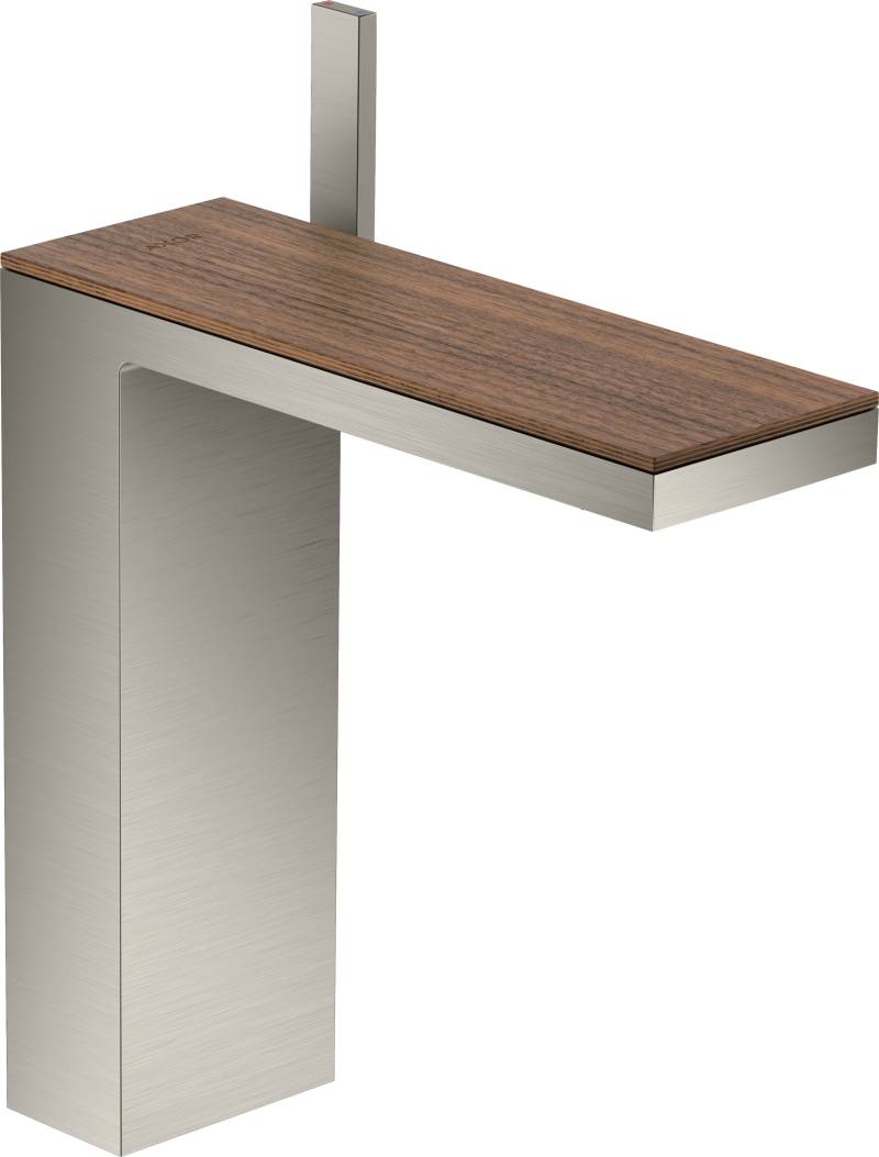 hansgrohe AXOR MyEdition Einhebel-Waschtischmischer 230 mit Push-Open Ablaufgarnitur, ohne Platte, 47022800 von Hansgrohe