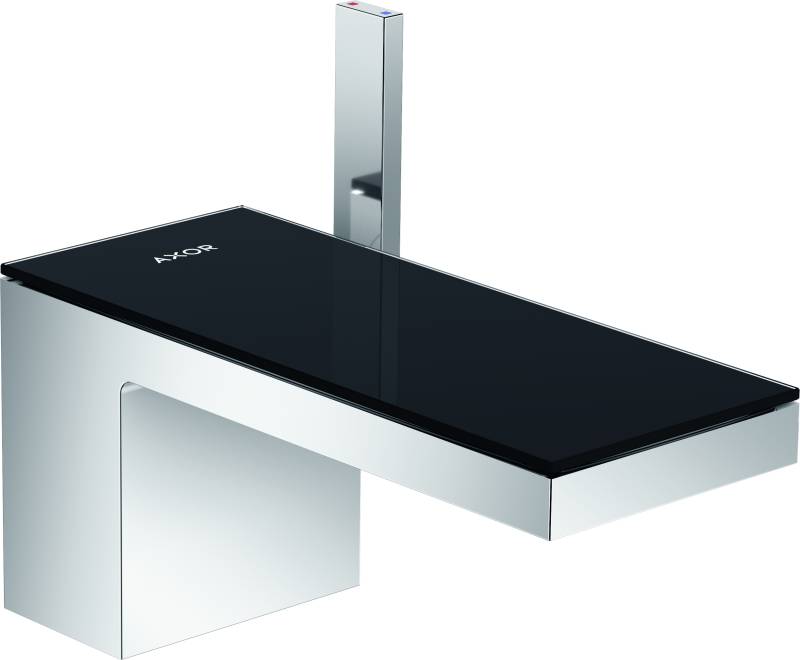 hansgrohe AXOR MyEdition Einhebel-Waschtischmischer 70 mit Push-Open Ablaufgarnitur, 47010600 von Hansgrohe