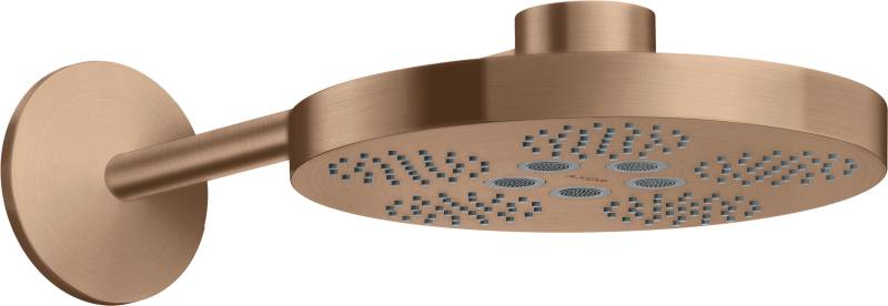 hansgrohe AXOR One Kopfbrause 280 2jet mit Brausearm, 48492310 von Hansgrohe