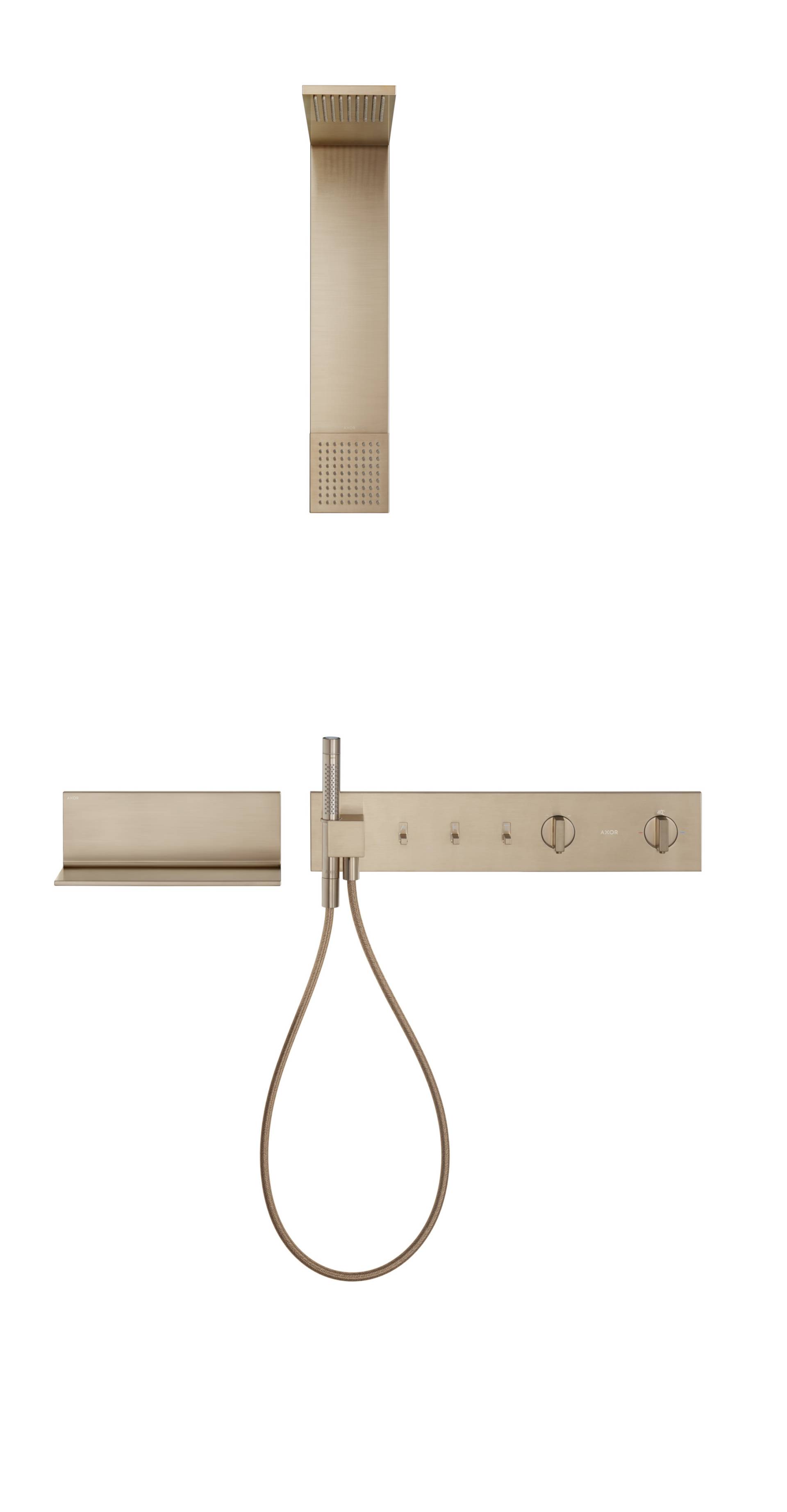 hansgrohe AXOR UNIVERSAL Rectangular Ablage, Metall, Länge 300mm, 42644310 hansgrohe AXOR UNIVERSAL Rectangular Ablage, Metall, Länge 300mm, 42644310 von Hansgrohe