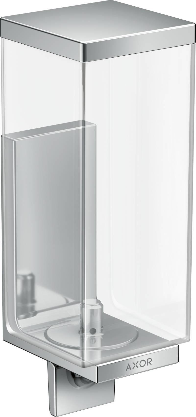 hansgrohe AXOR UNIVERSAL Rectangular Seifenspender, Füllmenge 600ml, 42610000 von Hansgrohe