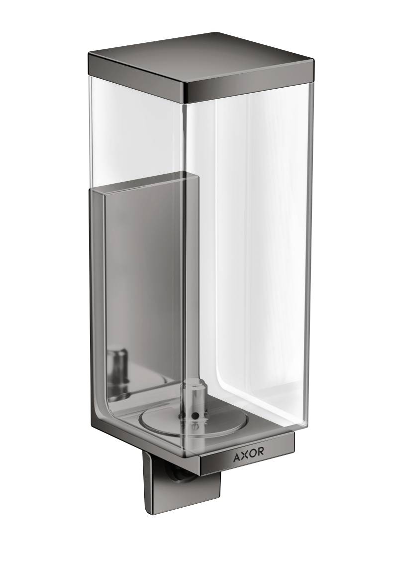 hansgrohe AXOR UNIVERSAL Rectangular Seifenspender, Füllmenge 600ml, 42610330 von Hansgrohe