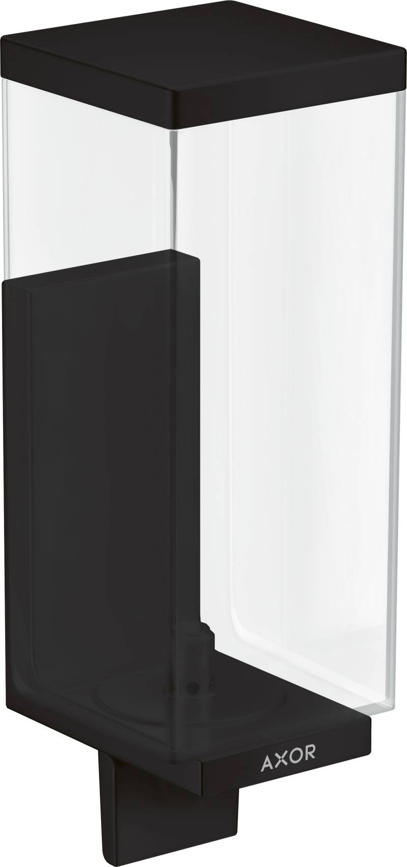 hansgrohe AXOR UNIVERSAL Rectangular Seifenspender, Füllmenge 600ml, 42610670 von Hansgrohe