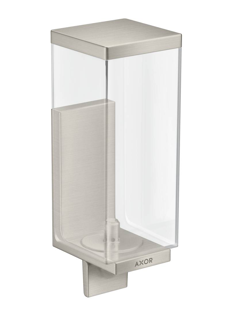 hansgrohe AXOR UNIVERSAL Rectangular Seifenspender, Füllmenge 600ml, 42610800 von Hansgrohe