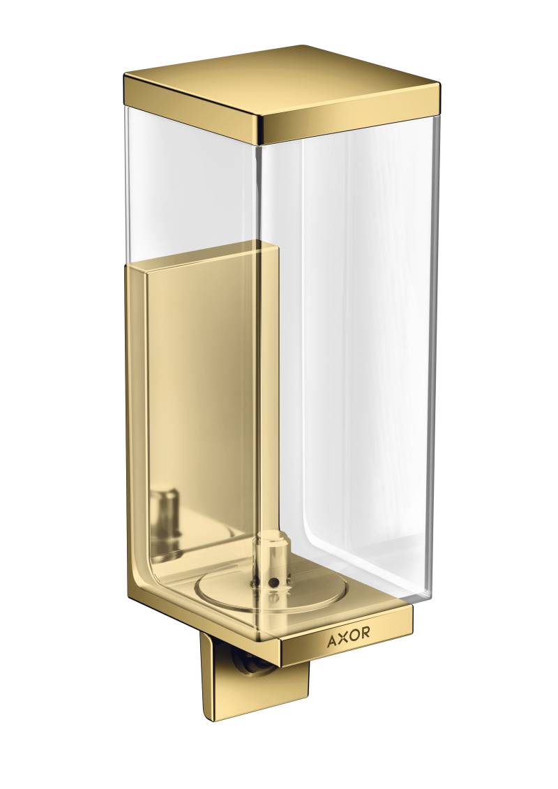 hansgrohe AXOR UNIVERSAL Rectangular Seifenspender, Füllmenge 600ml, 42610990 von Hansgrohe
