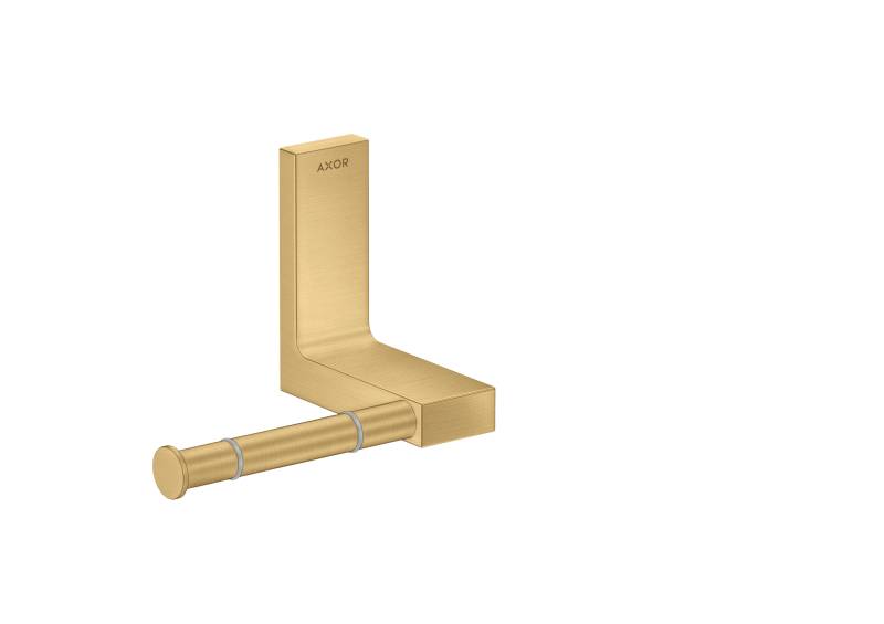 hansgrohe AXOR UNIVERSAL Rectangular Toilettenpapierhalter, Metall, einzeln, 42656250 von Hansgrohe