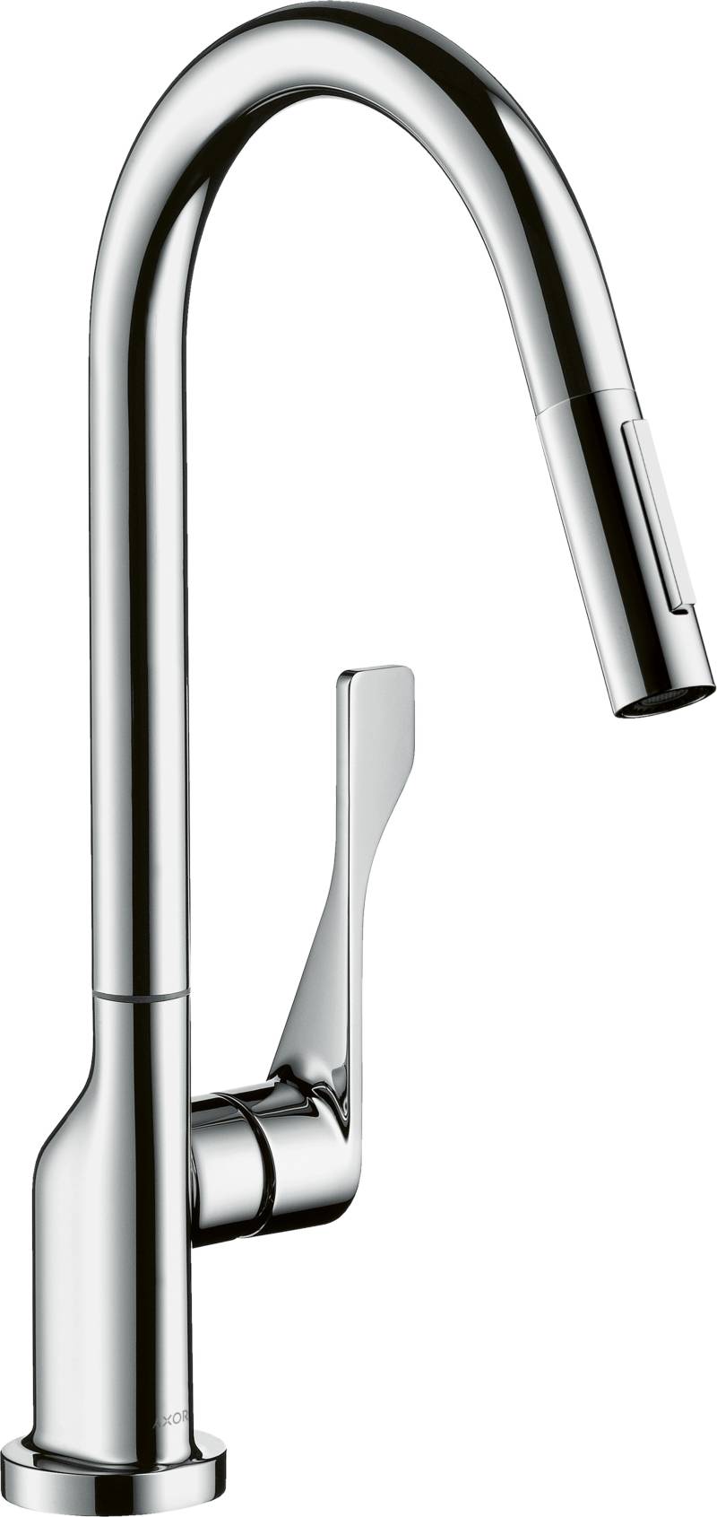 hansgrohe AXOR Citterio DN15 Einhebel-Küchenmischer 250 mit Ausziehbrause, 39835990 von Hansgrohe