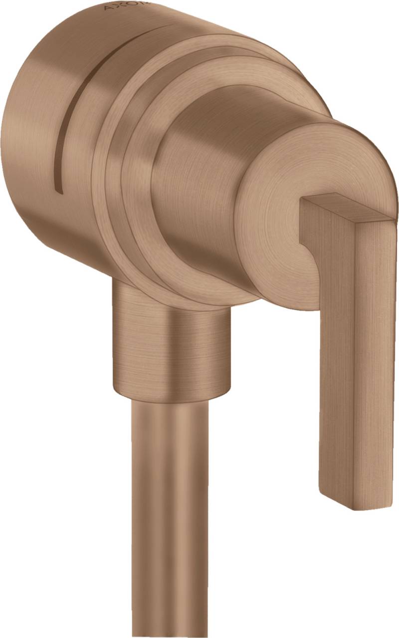 hansgrohe AXOR Citterio hansgrohe Fixfit Stop Absperrventil mit Hebelgriffen, 39882310 von Hansgrohe