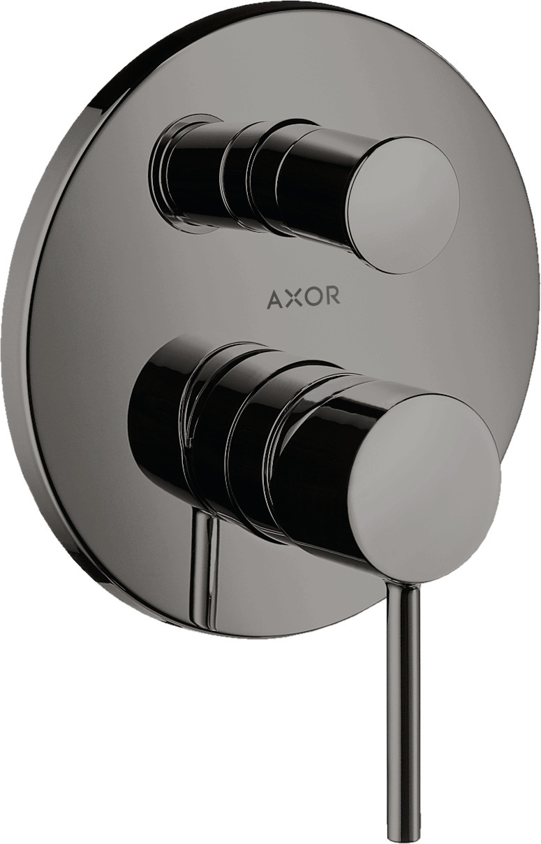 hansgrohe AXOR Starck Einhebel-Wannenmischer Unterputz mit Pingriff und integrierter Sicherungskombination, 10418330 von Hansgrohe