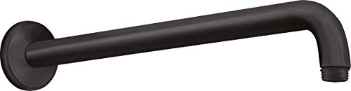 hansgrohe Brausearm 389mm, Mattschwarz von hansgrohe